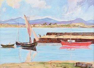 COULTER Samuel,ROUNDSTONE HARBOUR, CONNEMARA,Ross's Auctioneers and values IE 2020-07-15
