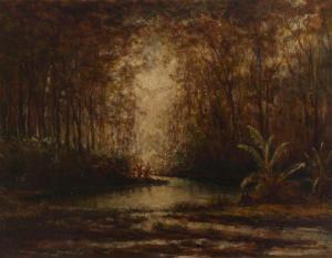 COULTER William Alexander 1849-1936,Manoa Valley,1883,Bonhams GB 2023-08-02