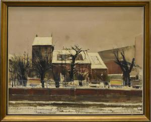 COUMANS Raymond 1922-2001,Paysage industriel,Rops BE 2020-07-05