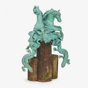 COUPER William L.,Top of drinking fountain for horses,1905,Rago Arts and Auction Center 2019-10-19