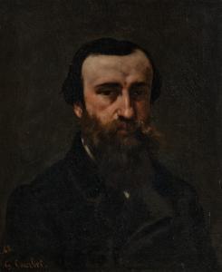 COURBET Gustave 1819-1877,Portrait of M. Nicolle,1862,Christie's GB 2023-12-14