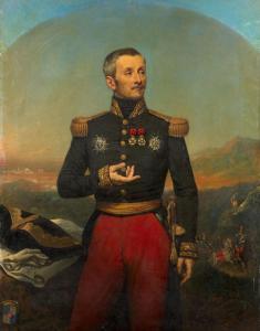 COURT Joseph Désiré 1797-1865,Portrait du général de d,1852,Artcurial | Briest - Poulain - F. Tajan 2024-03-20