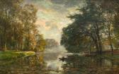 COURTENS Frans 1854-1943,Afternoon, Laeken Park,1915,De Vuyst BE 2023-05-20