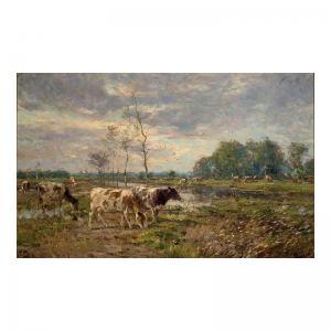 COURTENS Frans 1854-1943,COWS IN A MEADOW,1916,Sotheby's GB 2006-09-27