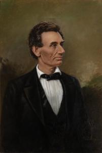COURTER Franklin C. 1854-1947,Portrait of Abraham Lincoln,William Doyle US 2022-05-04