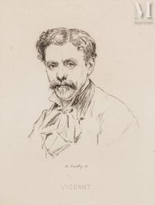 COURTRY Charles Jean 1846-1897,Portrait d\’homme,Millon & Associés FR 2022-06-13