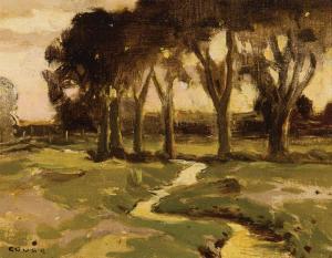 COUSE Eanger Irving 1866-1936,Stream in the Valley,Scottsdale Art Auction US 2024-04-12