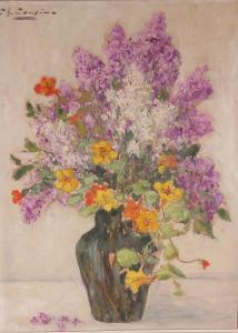COUSIN Charles 1904-1972,Bouquet de fleurs,Kahn & Associes FR 2023-05-12