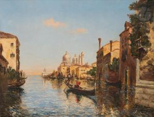 COUSIN Charles 1909-1955,Canal à Venise,Ader FR 2023-10-27