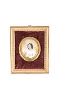 COUSIN Pierre Leonard 1788-1835,Portrait de jeune fille,Millon & Associés FR 2020-07-07