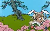 COUSINS Marcel 1972,Bunny Rabbit Girl Frolicking in the Forest,2004,Leonard Joel AU 2021-03-16