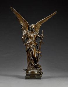 COUTAN Jules Félix 1848-1939,La Paix (Allegory of Peace),Sotheby's GB 2021-07-14