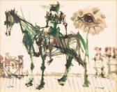 COUTAUD Lucien 1904-1977,An Eye Watching the Horse,1946,Shapiro Auctions US 2020-07-25