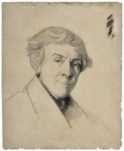 COUTURE Thomas 1815-1879,Portrait de Jules Michelet,Christie's GB 2024-03-20