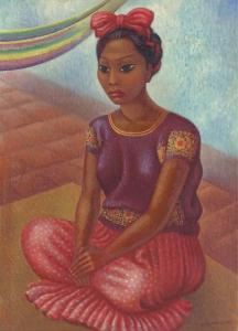 COVARRUBIAS Miguel 1904-1957,Tehuana,1942,Christie's GB 2005-05-25