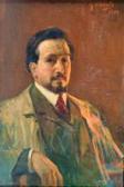 Covelli Gian Emanuele 1872-1932,Autoritratto,1909,Vincent Casa d'Aste IT 2016-05-26