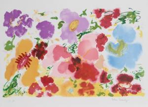 COVENSKY Helen 1925-2007,Red Petals,1980,Ro Gallery US 2023-07-27