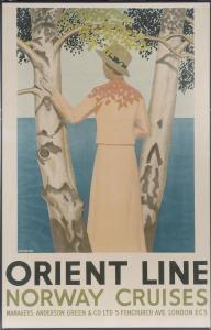 COVENTRY Frederick Halford 1905-1997,Orient Line Norway Cruises,1920,Quittenbaum DE 2014-05-07