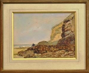 COVENTRY Robert McGown 1855-1914,SHORE AT AUCHMITHIE,McTear's GB 2023-10-11