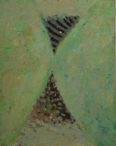 COVIELLO Peter 1930-2009,Green Abstract,1997,Rowley Fine Art Auctioneers GB 2024-01-13