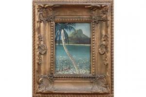 COWARD Noel 1899-1973,Jamaican View with a Palm Tree,Tooveys Auction GB 2015-06-17