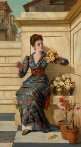 COWEN Lionel J 1800-1900,MAKING THE BOUQUET,Deutscher and Hackett AU 2022-08-16