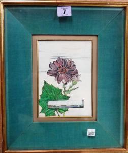 COWLES Fleur 1908-2009,Study of a flower,Bellmans Fine Art Auctioneers GB 2019-08-03