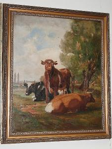 COWLEY Frank 1800-1900,Cattle in a field,Bonhams GB 2008-03-27