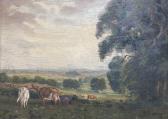 COWLEY Frank 1800-1900,Cattle in a landscape,Gorringes GB 2021-03-29