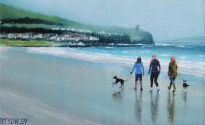 COWLEY Pat,WALKING THE DOG,Ross's Auctioneers and values IE 2023-12-06