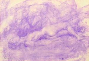 COWNIE Alan 1927-2015,Nude Reclining,Peter Wilson GB 2023-09-28