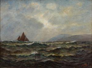 COX Arthur,Spring Breeze & Squally, Garwick Bay, Isle of Man;,19th century,Mellors & Kirk 2024-01-09