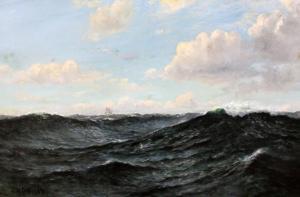 COX Charles Edward 1880-1901,ships at sea,Warren & Wignall GB 2019-09-04