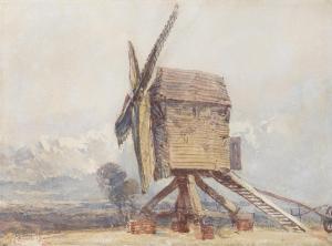 COX David I 1783-1859,A windmill in a landscape,Bonhams GB 2018-10-24