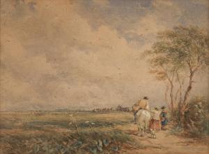 COX David I 1783-1859,Going to the hayfield,1848,Bonhams GB 2024-03-14