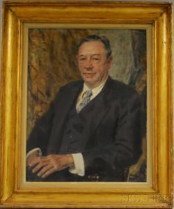 COX Gardner 1906-1988,Portrait of Merrill Griswold,1959,Skinner US 2012-04-11