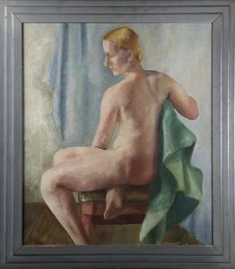 COX HERRICK Margaret 1865-1950,Nude Study,Clars Auction Gallery US 2017-01-14