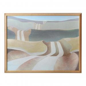 Cox Joe 1915-1997,Abstract Landscape,1976,Leland Little US 2023-03-31