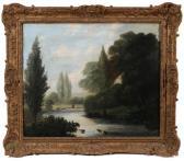 COX WILLIAM,River landscape,Butterscotch Auction Gallery US 2017-03-19