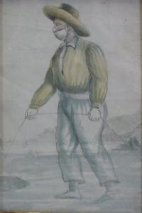 COX William, Will 1866-1939,FISHING IN BARBADOS,Lyon & Turnbull GB 2012-10-27