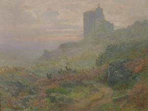COX William, Will 1866-1939,View of a castle in a Scottish landscape,Criterion GB 2019-10-14