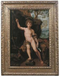 COXCIE Michel 1499-1592,The Youthful Saint John the Baptist,Christie's GB 2003-09-02