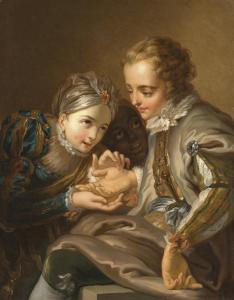 COYPEL Charles Antoine 1694-1752,La diseuse de bonne aventure,Christie's GB 2023-11-15