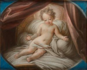COYPEL Charles Antoine 1694-1752,L\’Enfant Jésus dans son berceau,Delorme-Collin-Bocage 2023-11-17