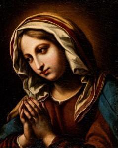 COZZA Francesco 1605-1682,Madonna orante,Art - Rite IT 2021-12-16