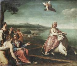 COZZA Francesco 1605-1682,The Rape of Europa,Bonhams GB 2012-07-04
