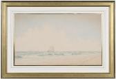 COZZENS Frederick Schiller 1846-1928,Ship at Sea,1907,Brunk Auctions US 2021-12-04