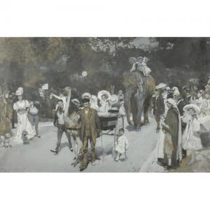 CRAIG Frank 1874-1918,The Jardin D'Acclimatation,Eastbourne GB 2018-11-08