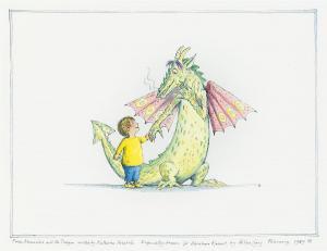 CRAIG Helen 1910,Alexander and the Dragon,Swann Galleries US 2018-12-06