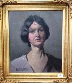 CRAIG Sybil 1901-1989,Self portrait,Theodore Bruce AU 2014-03-12